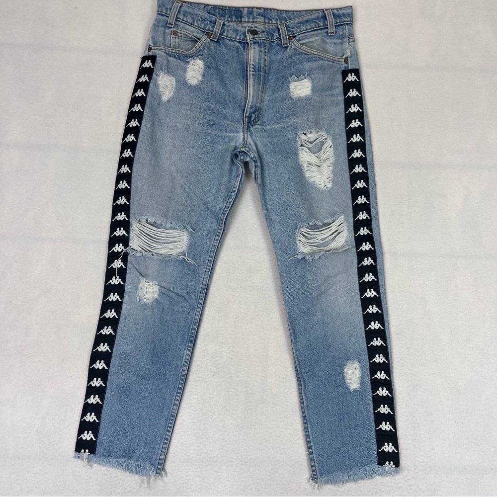 Vintage Levis  501 Kappa blue jeans,  size:W34 L32 made in U.S.A.